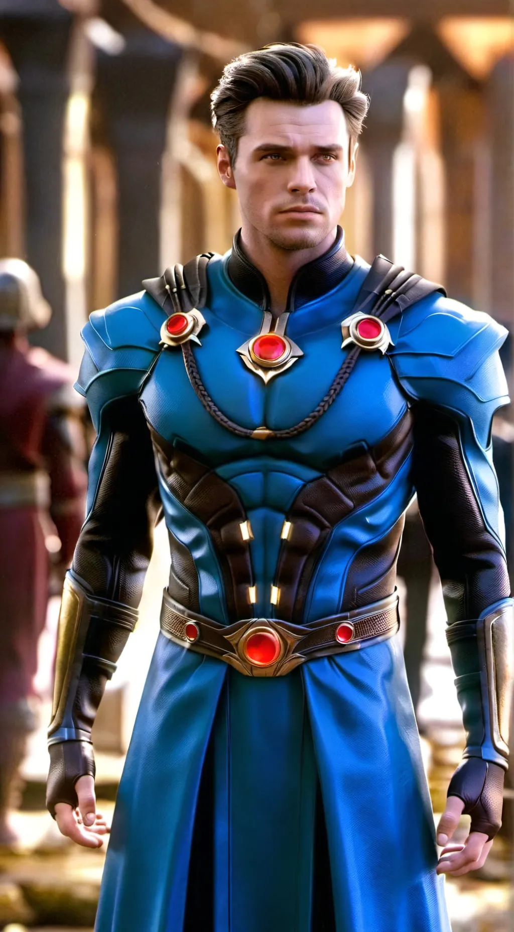 ai character: IKARIS  background