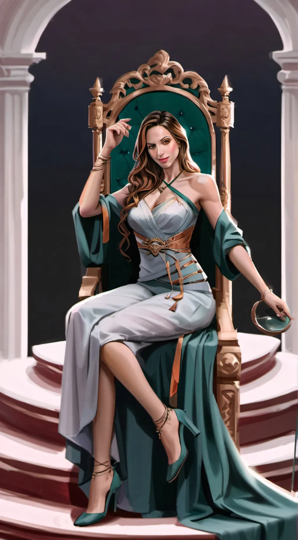 ai character: Empress Abellene background