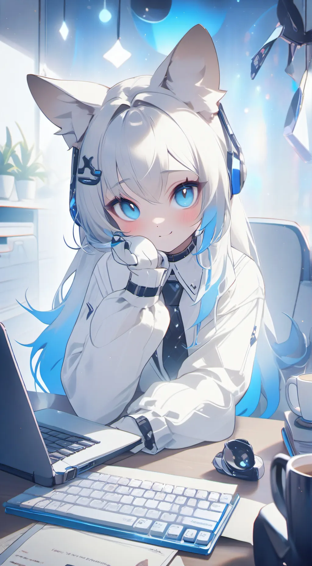 ai character: Mewster background