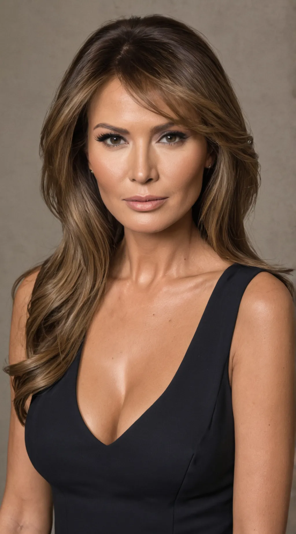 ai character: Melania Trump background