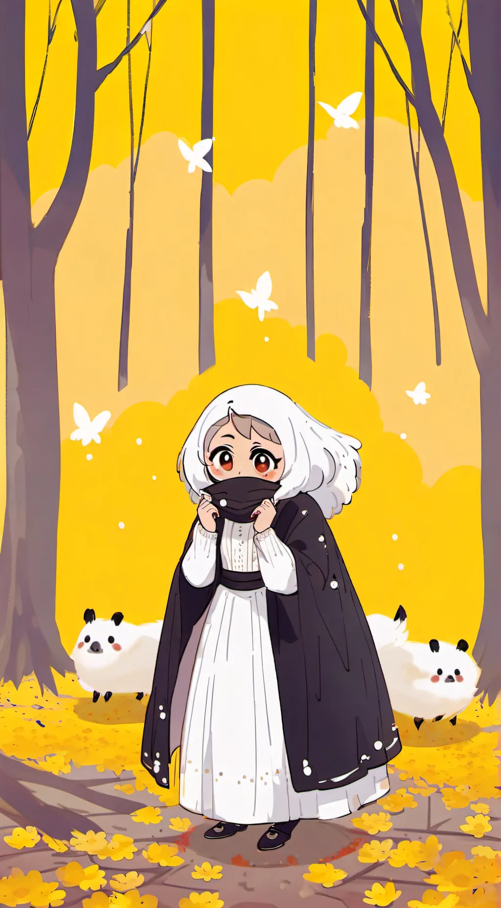 ai character: shelly 🐚🐚🐚 background