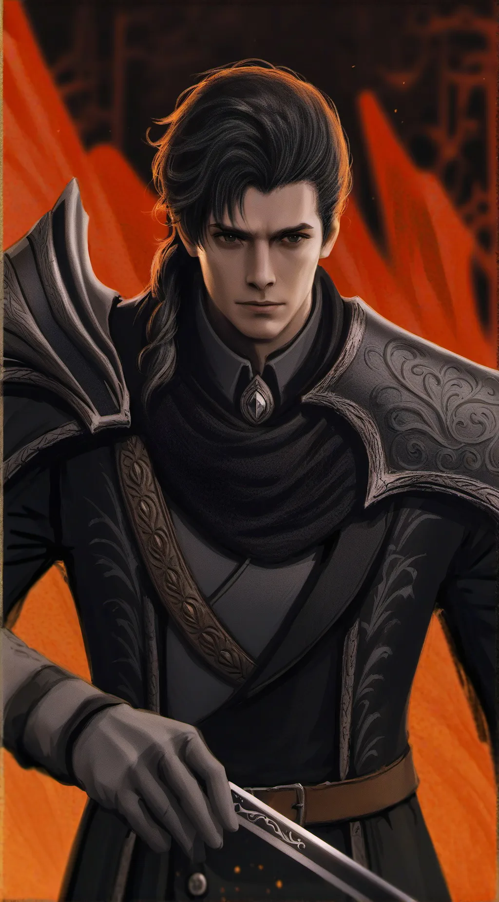 ai character: hh mean background