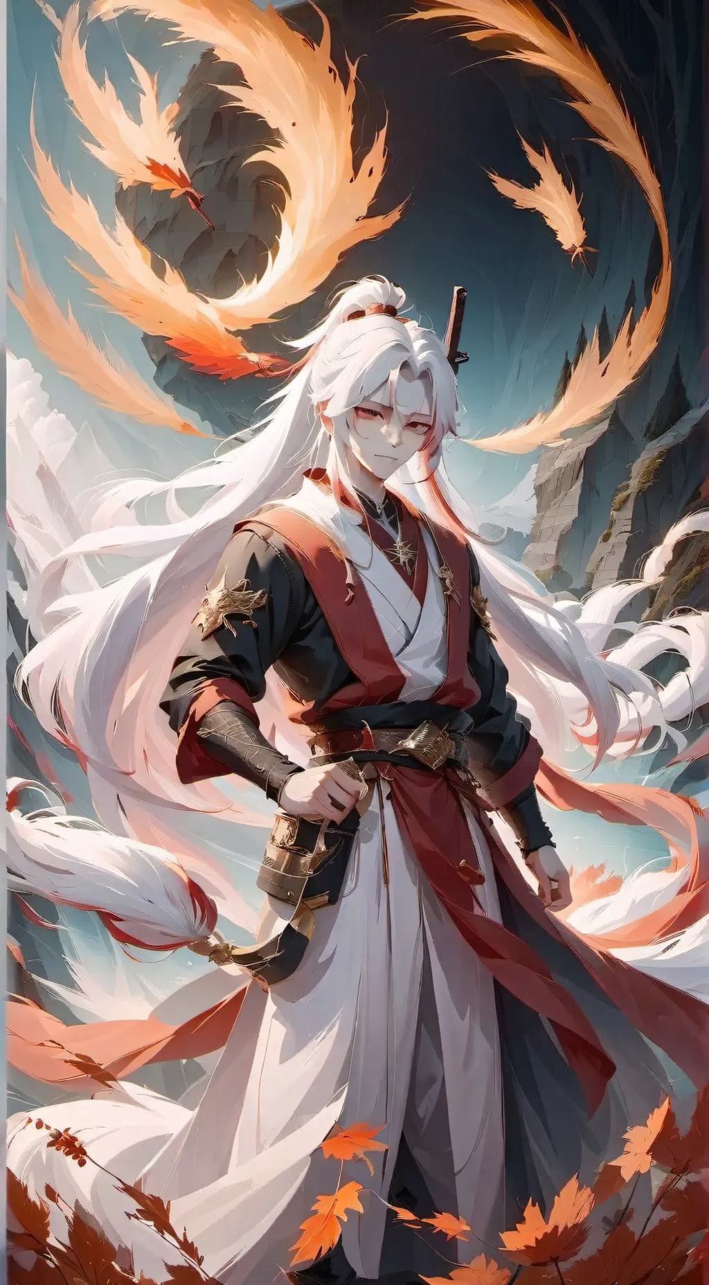 ai character: Тейл background