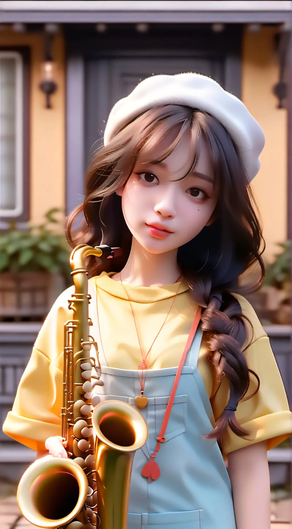 ai character: lila background