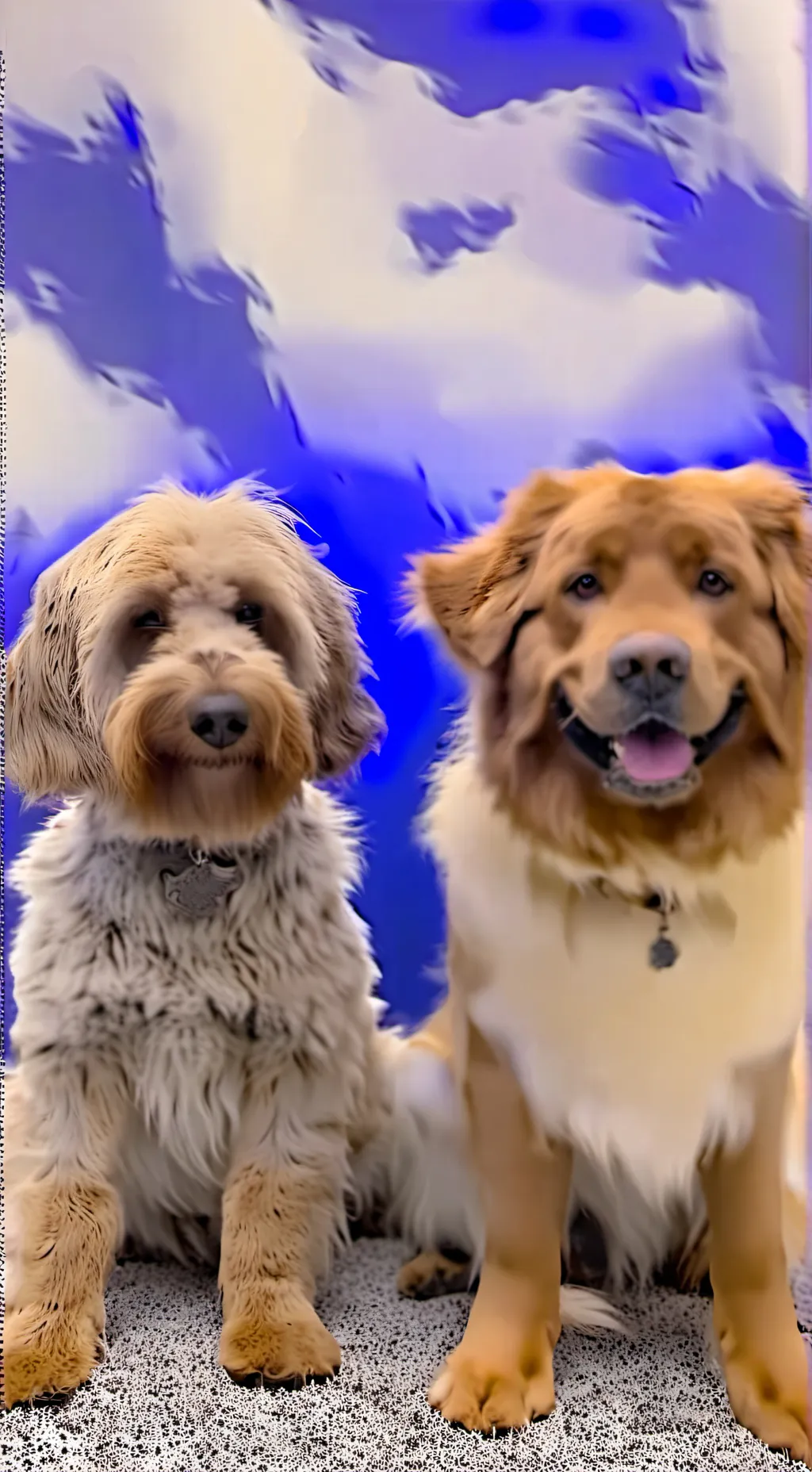 ai character: Nala and cooper background