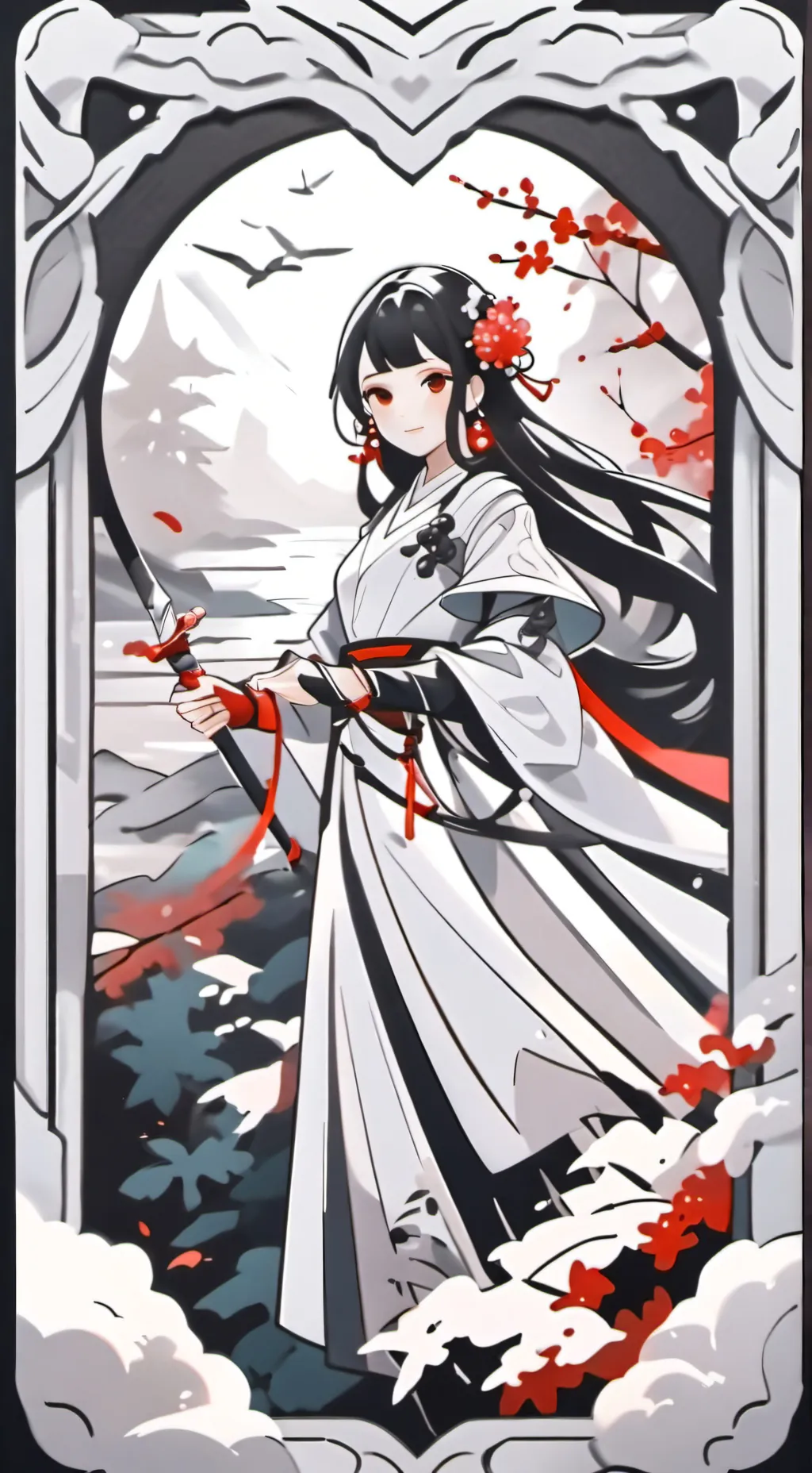 ai character: THE LIGHTS  background