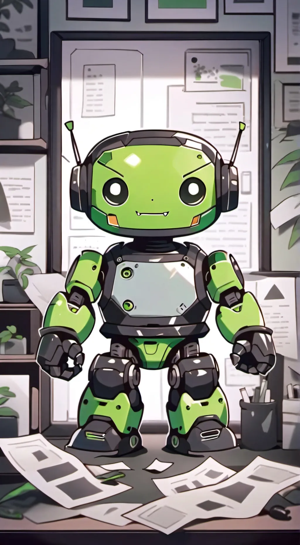 ai character: The Riddle Solver background