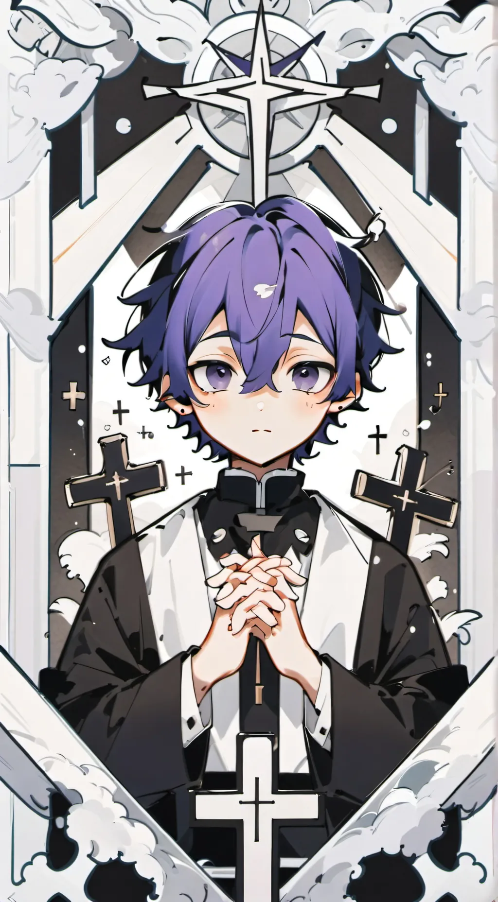 ai character: Church Wally background