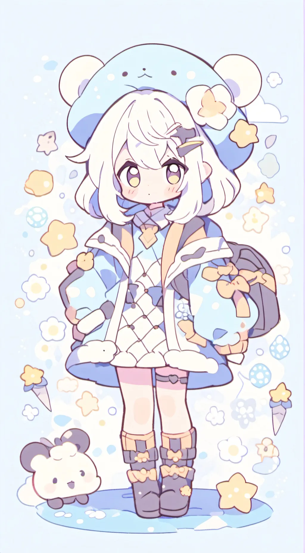 ai character: DAND'S WORLD background