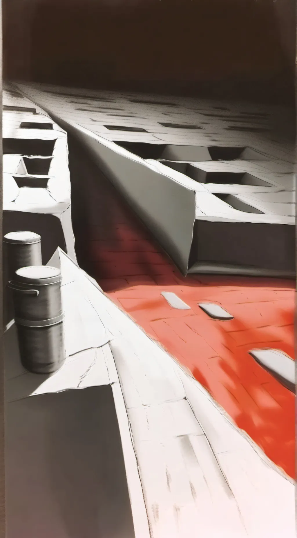 ai character: EMPTY background