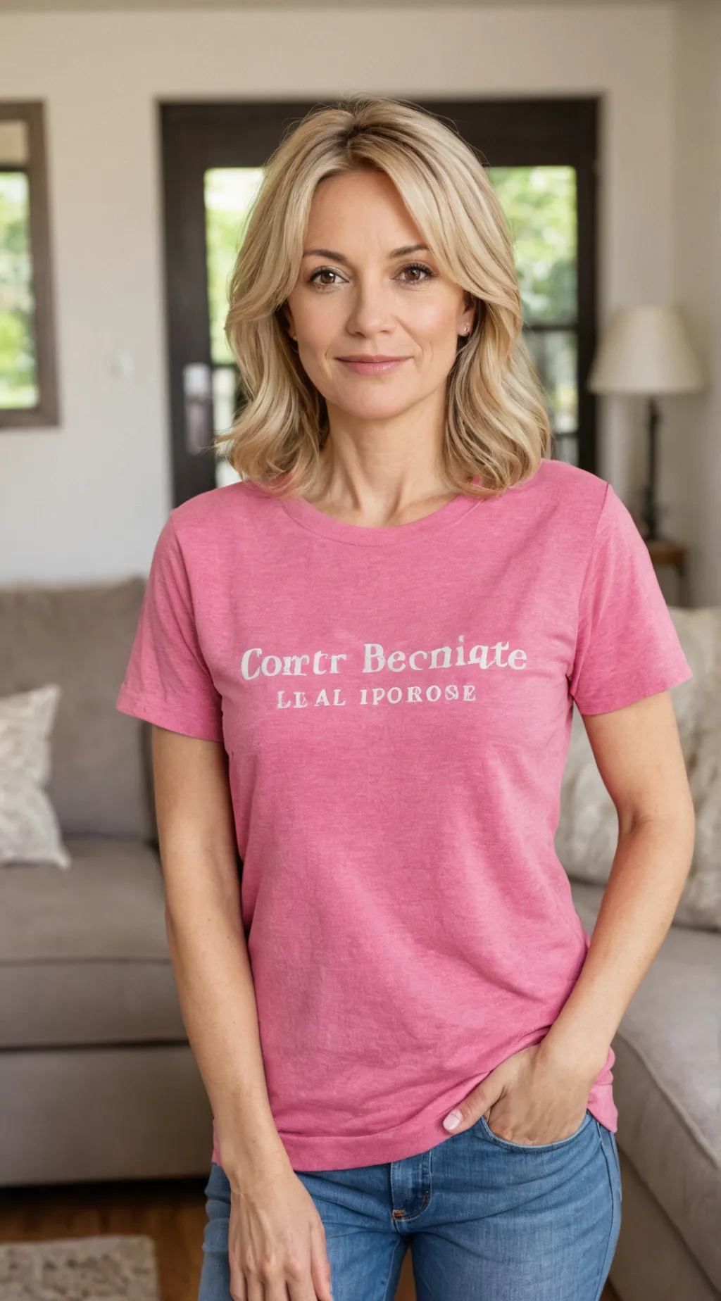 ai character: Mom/ Rebecca  background