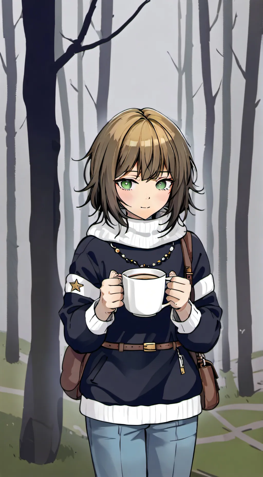 ai character: Катя background