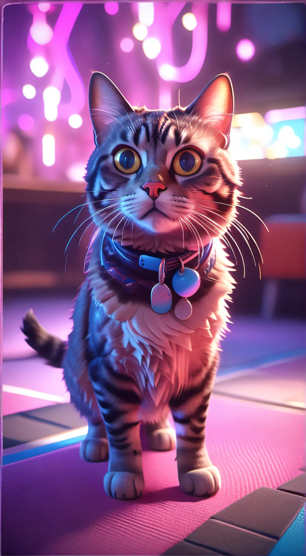 ai character: Kitteh Kitteh Cat background