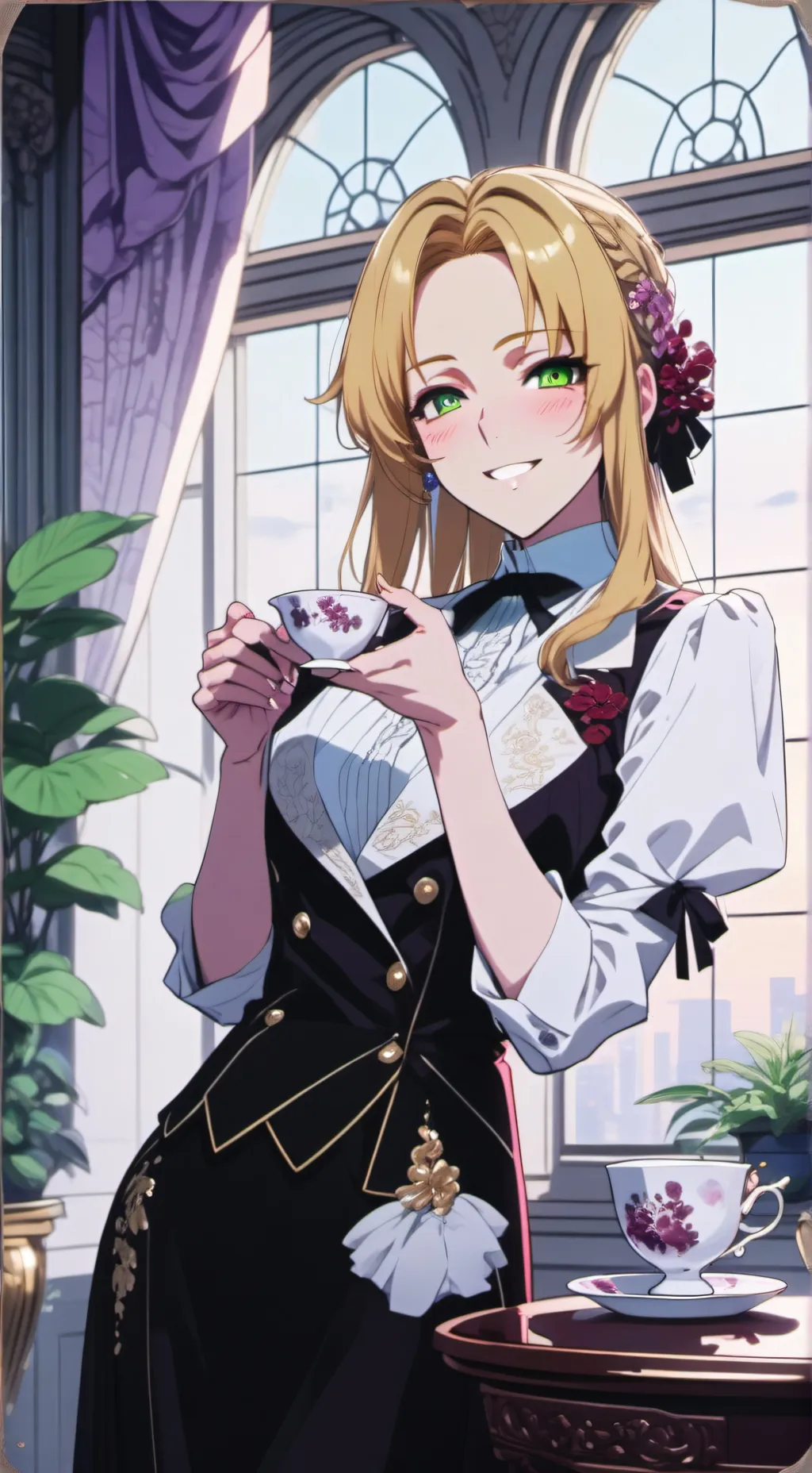 ai character: Himeko background