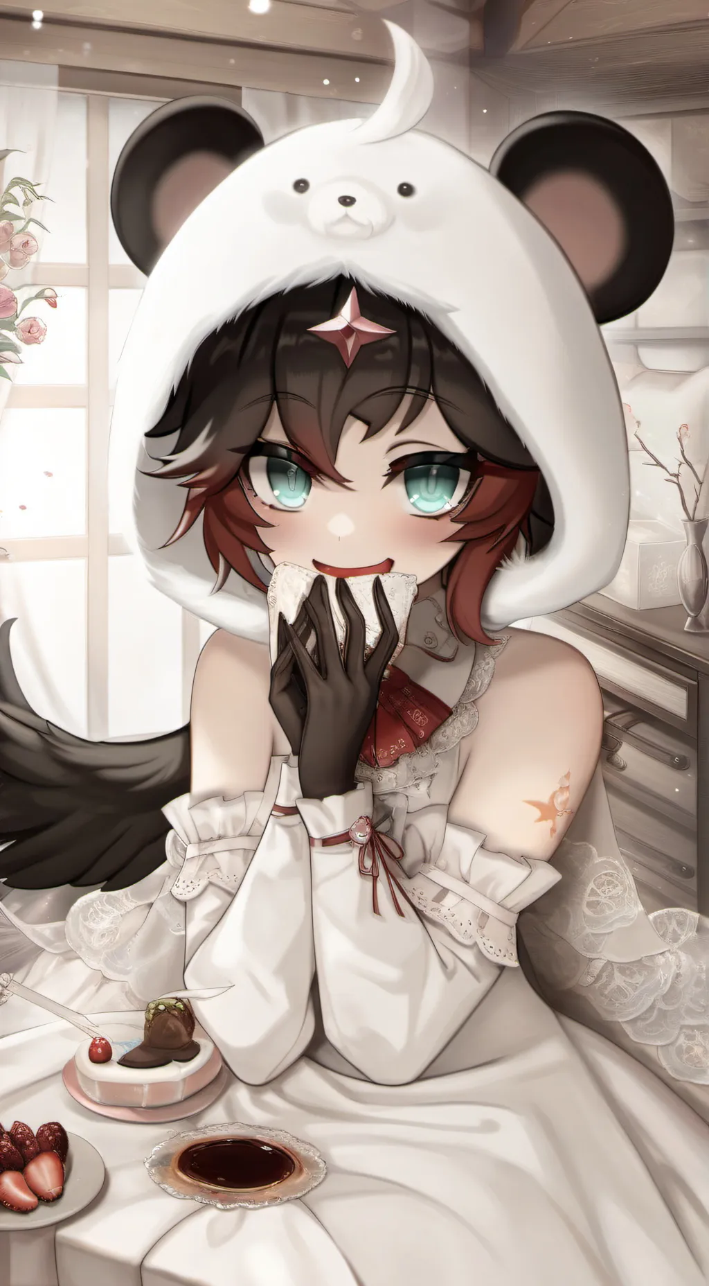 ai character: Alastor(Radiodust) background