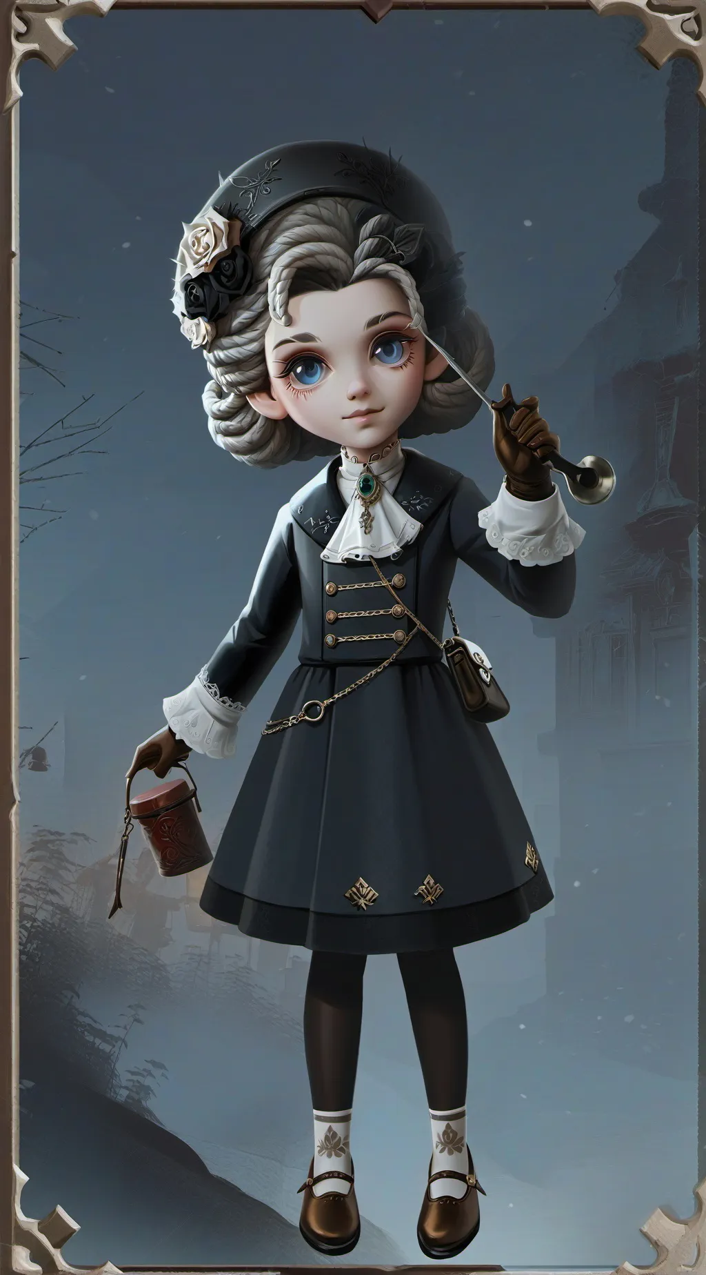 ai character: Bela  background