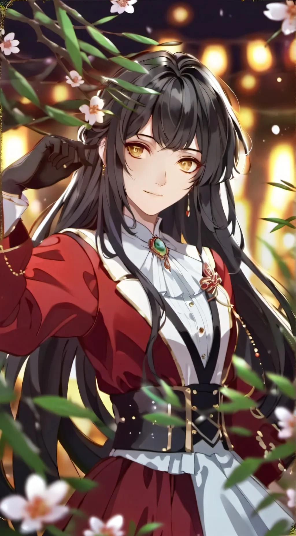 ai character: Lily background
