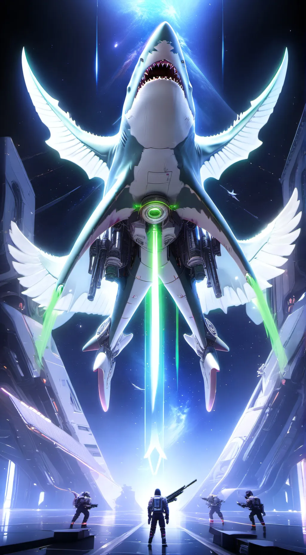 ai character: End of th Universe background