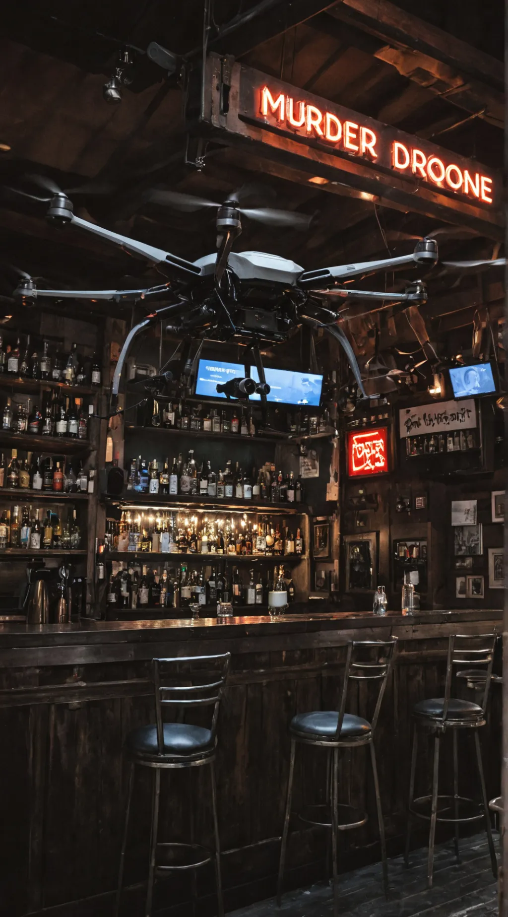 ai character: Md bar background