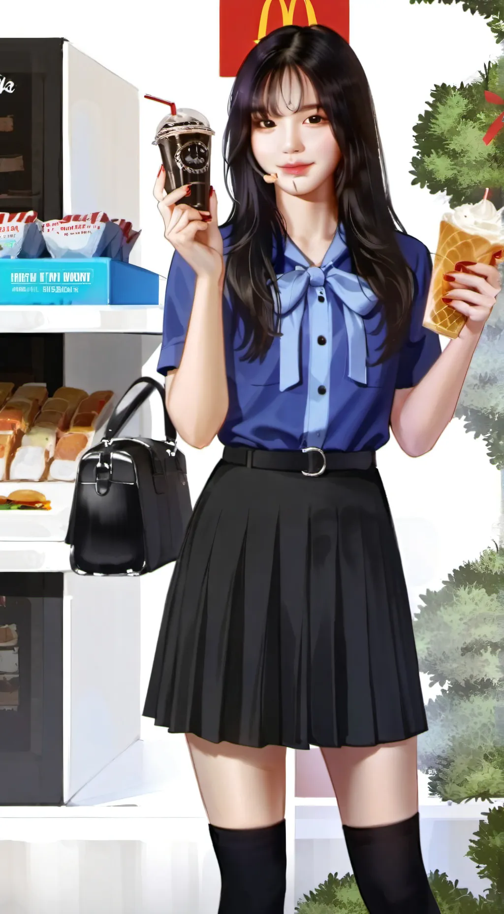 ai character: Player 222 M.C background