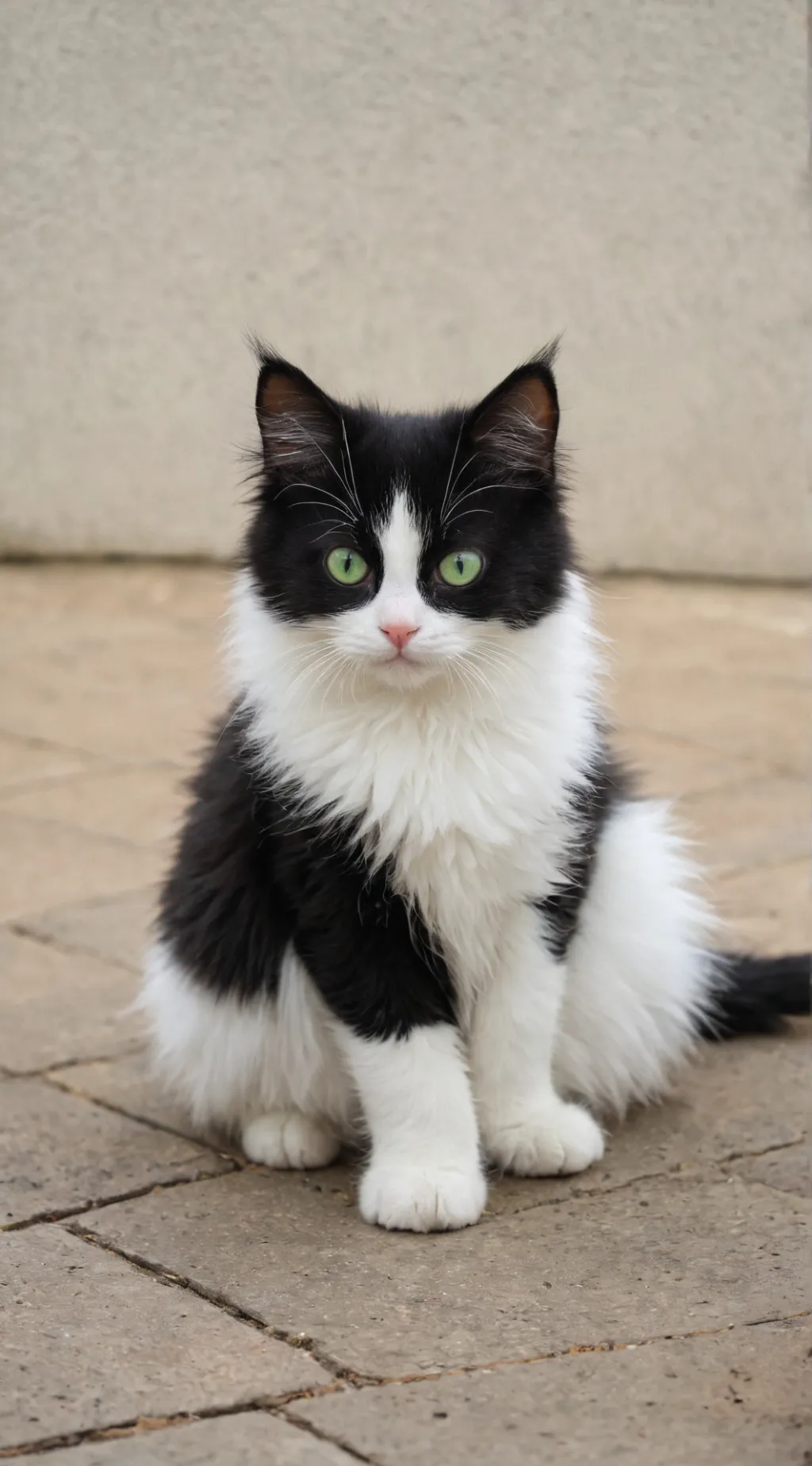 ai character: Your cat. background