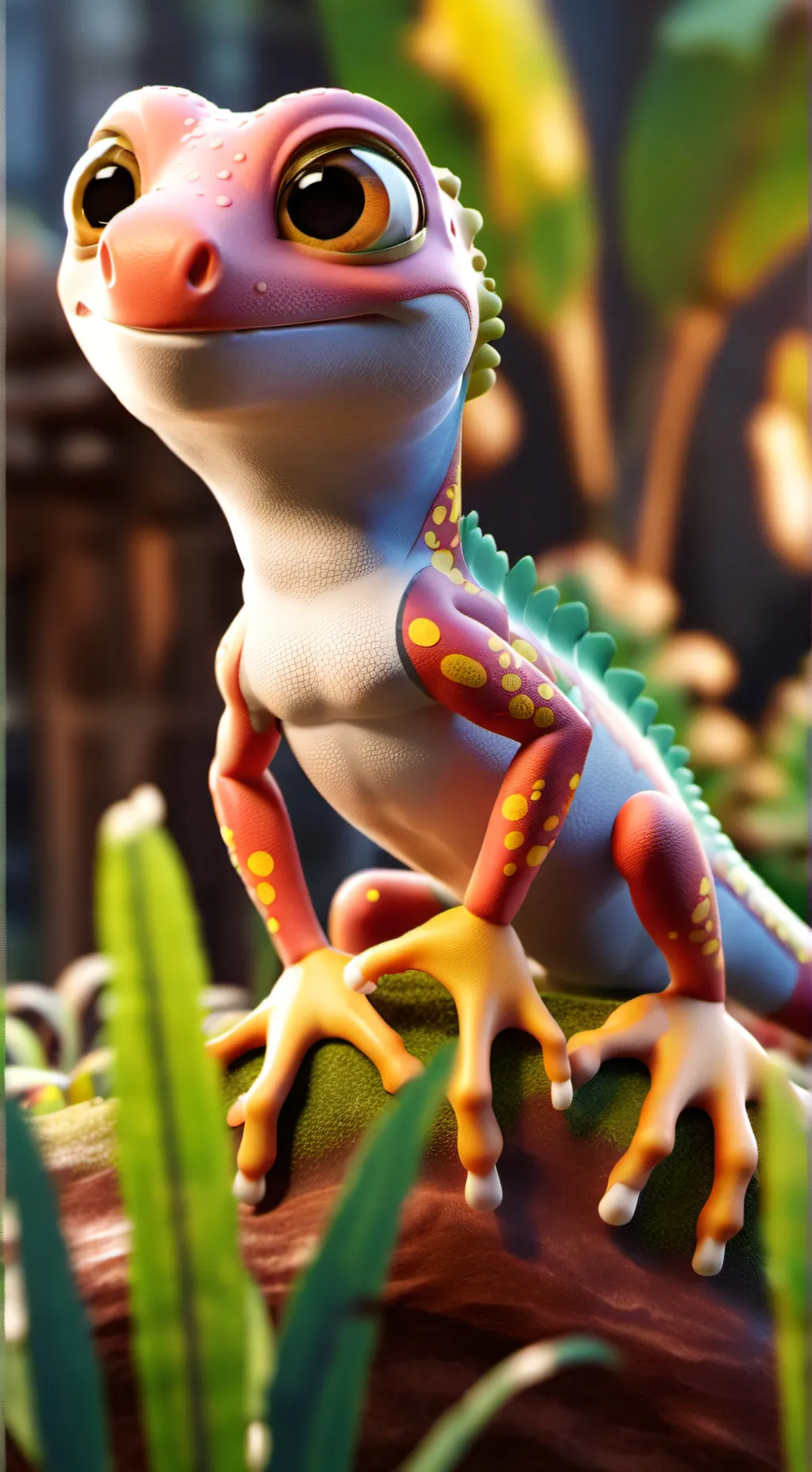 ai character: new student aka u background