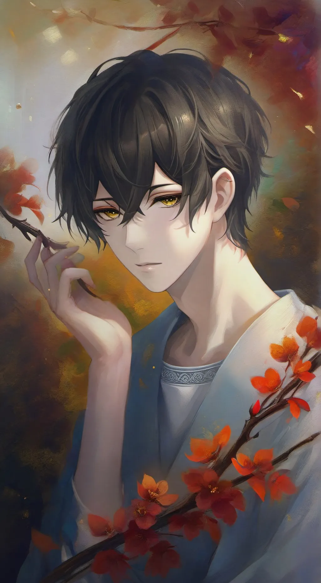 ai character: кируми background