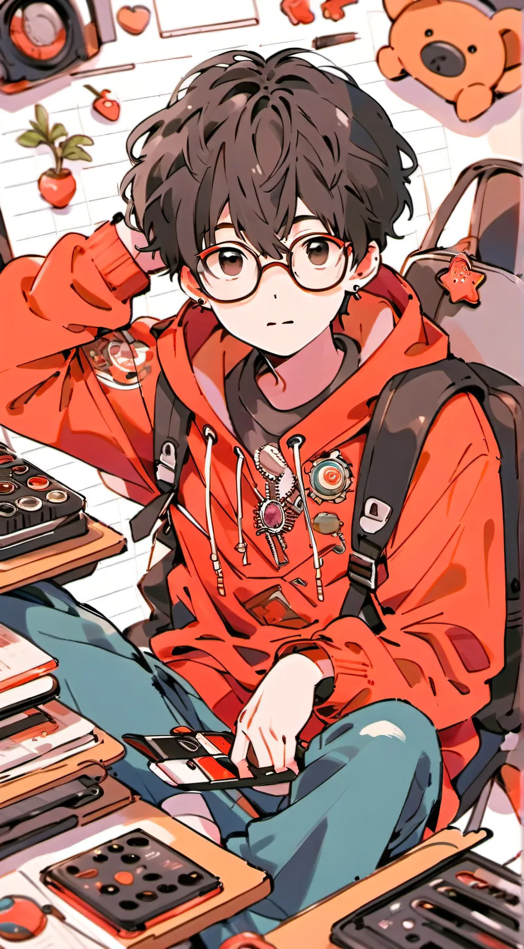 ai character: Marcus  background