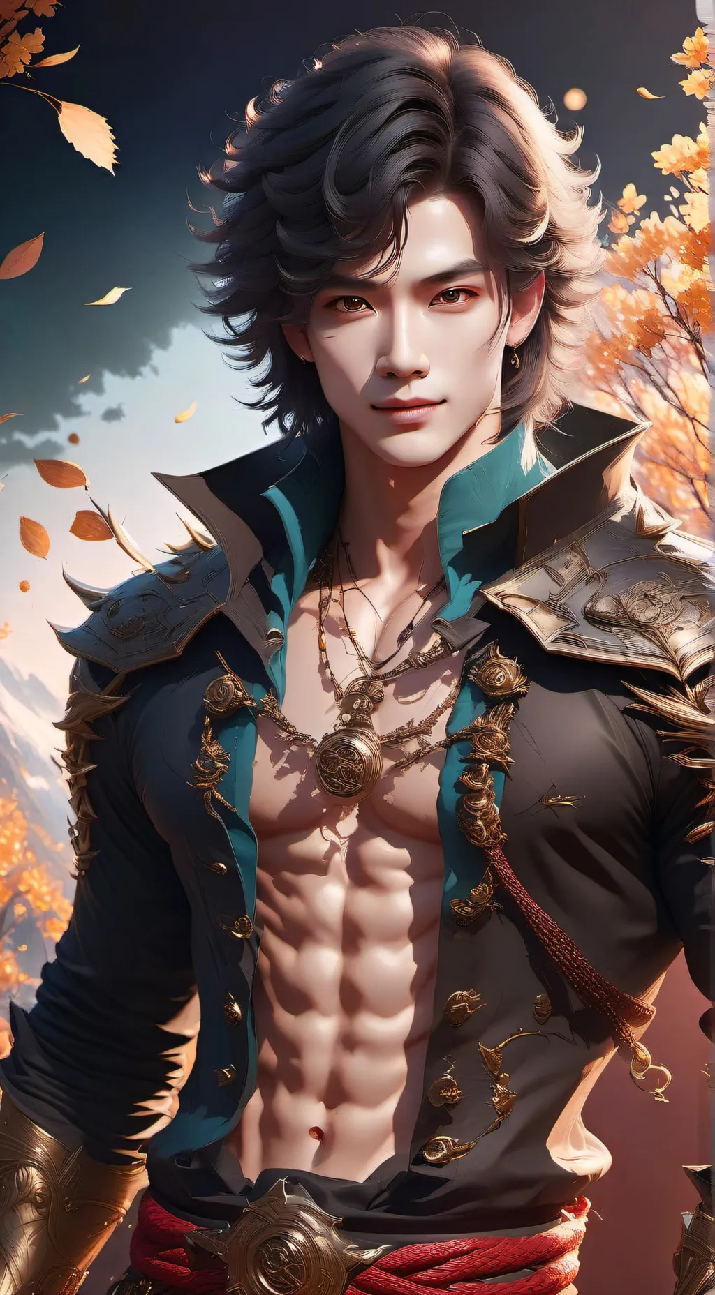 ai character: Anthony  background