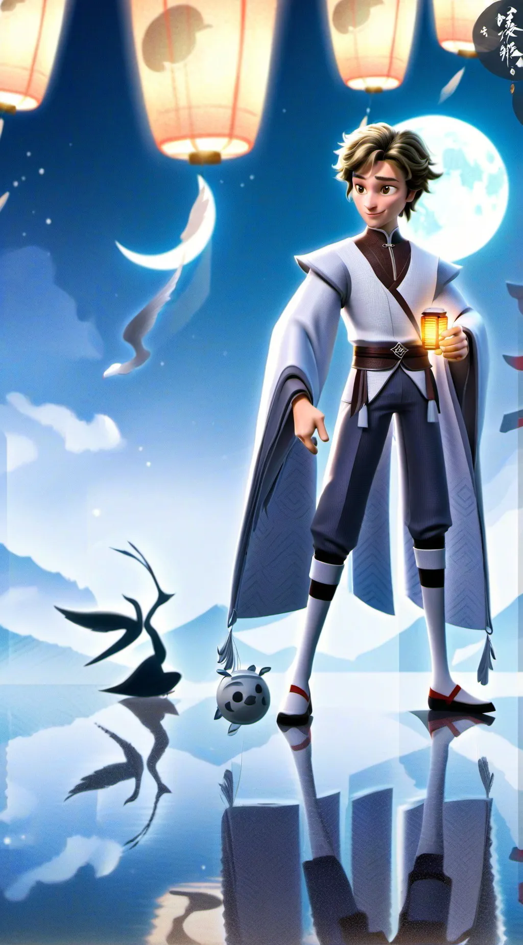 ai character: danny  background