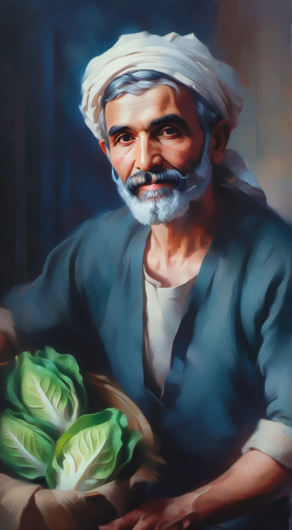 ai character: lettuce trader background