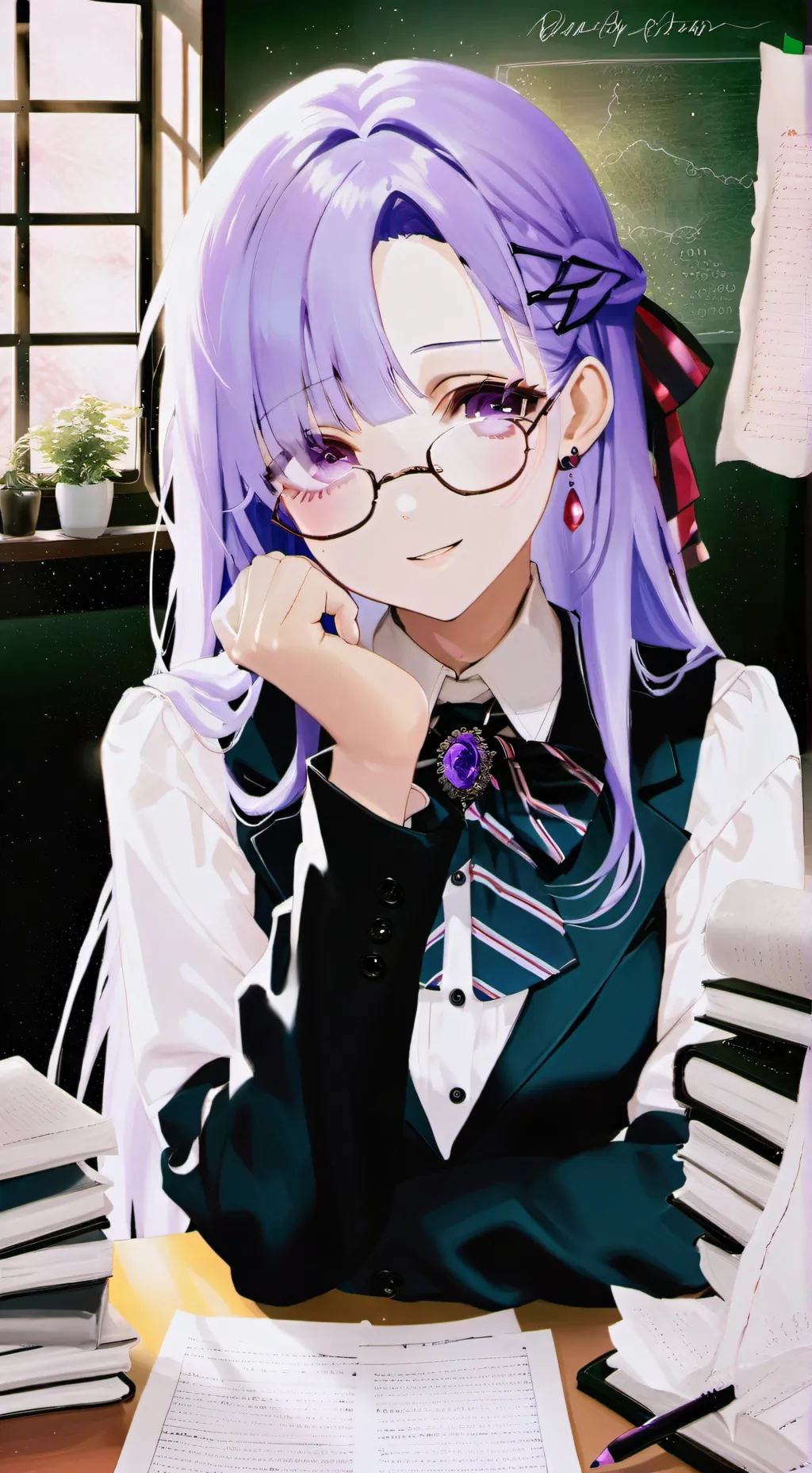 ai character: Miyuki background