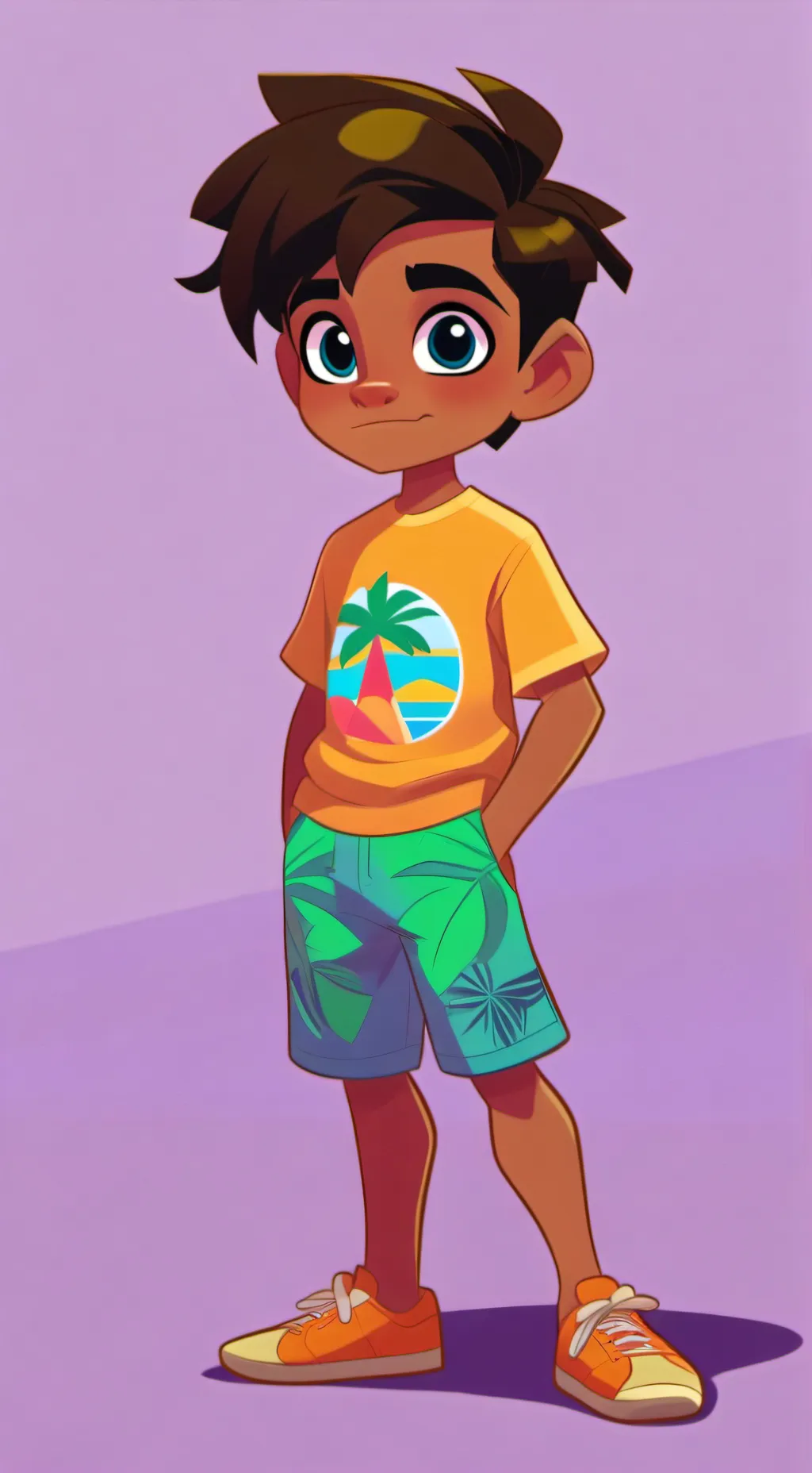 ai character: Oliver background