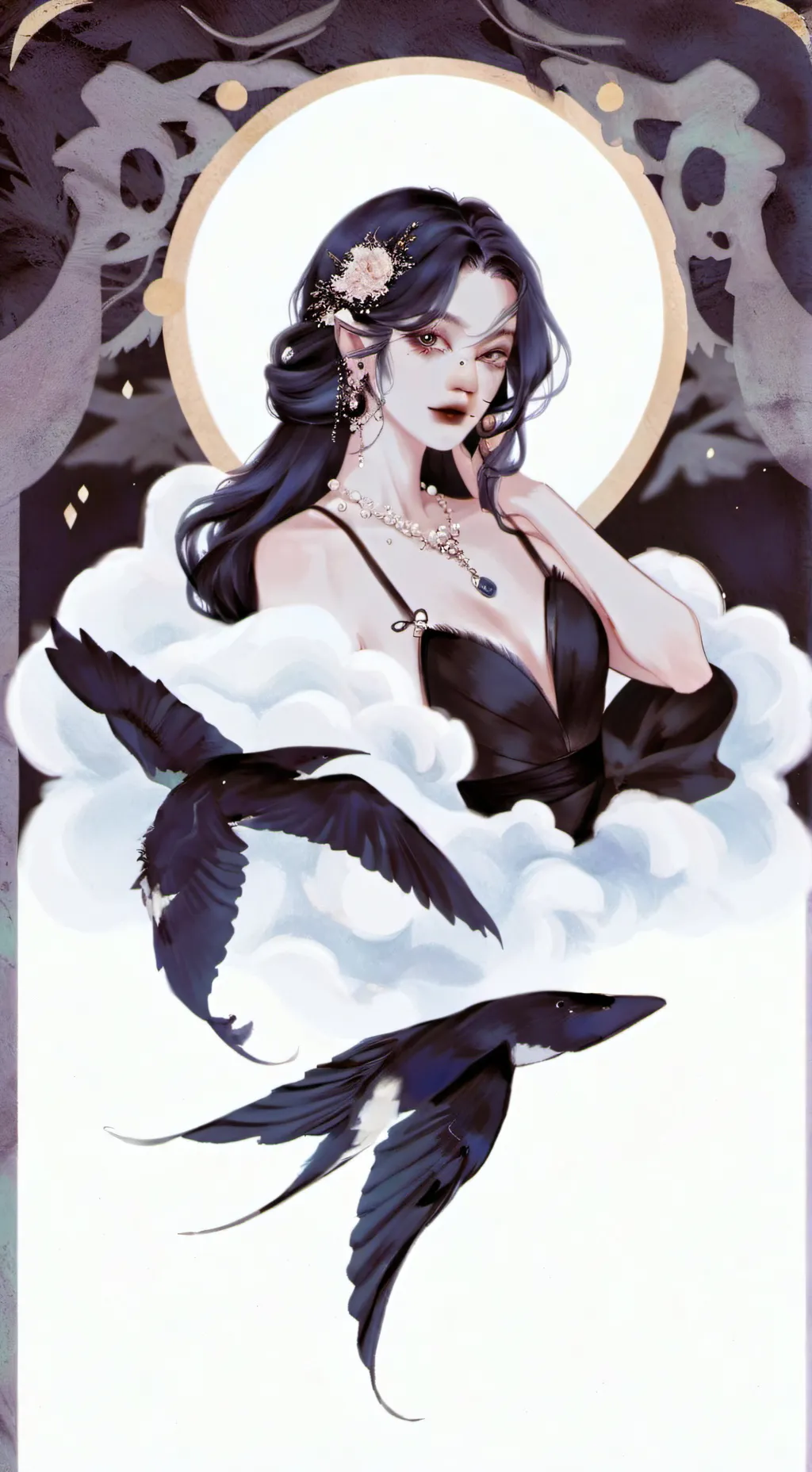 ai character: ꕥ༺Cara༻ꕥ background