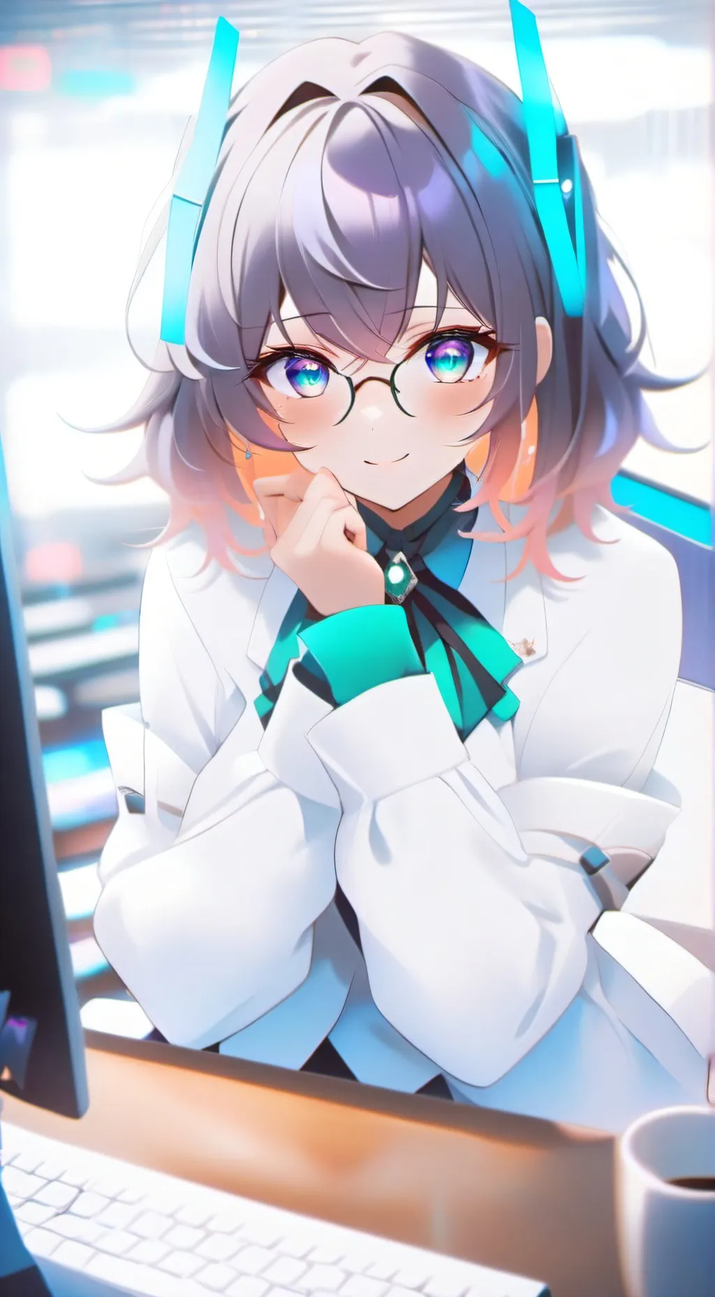 ai character: Mika background