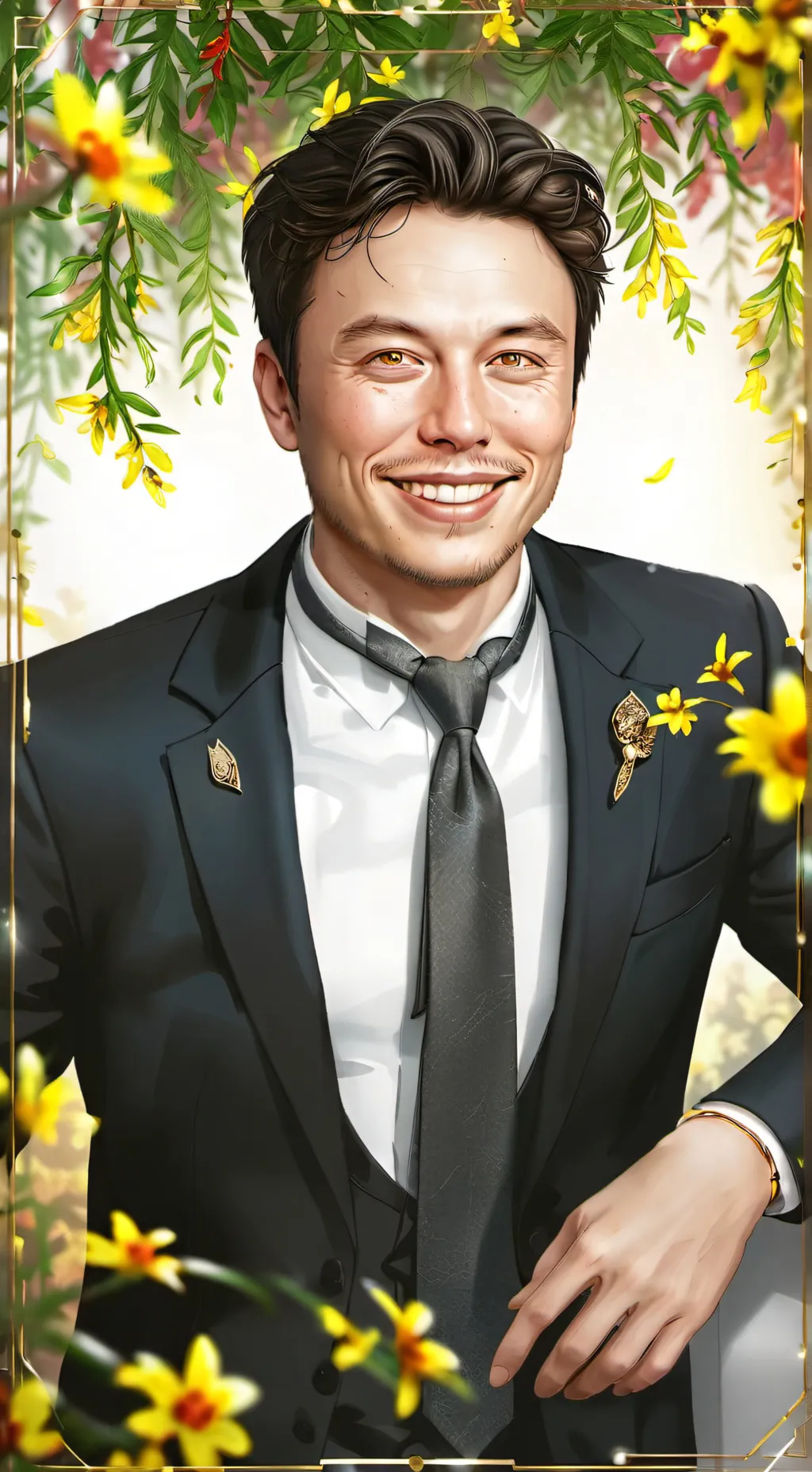 ai character: Elon Musk background
