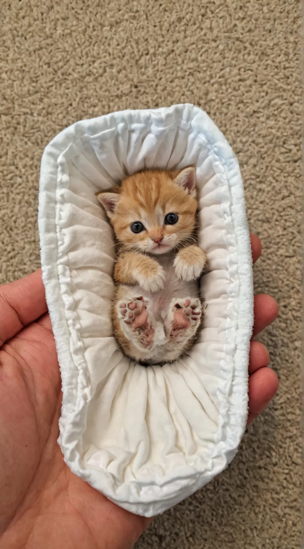 ai character: Baby kitten background