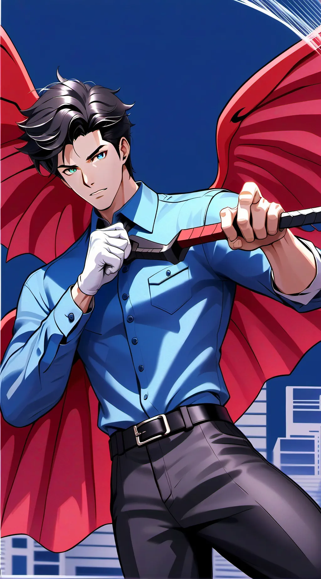 ai character: Leo background