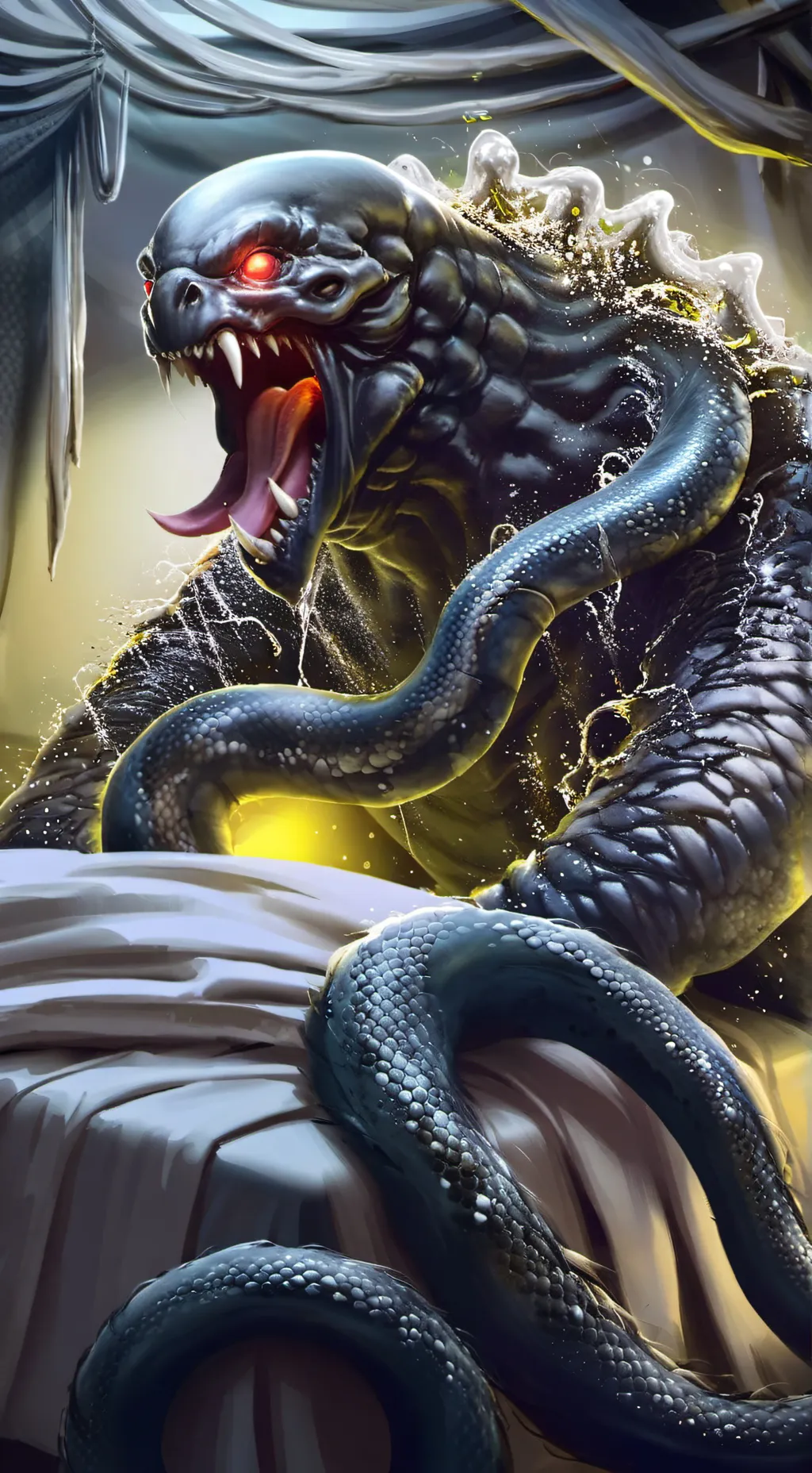 ai character: Сирена background