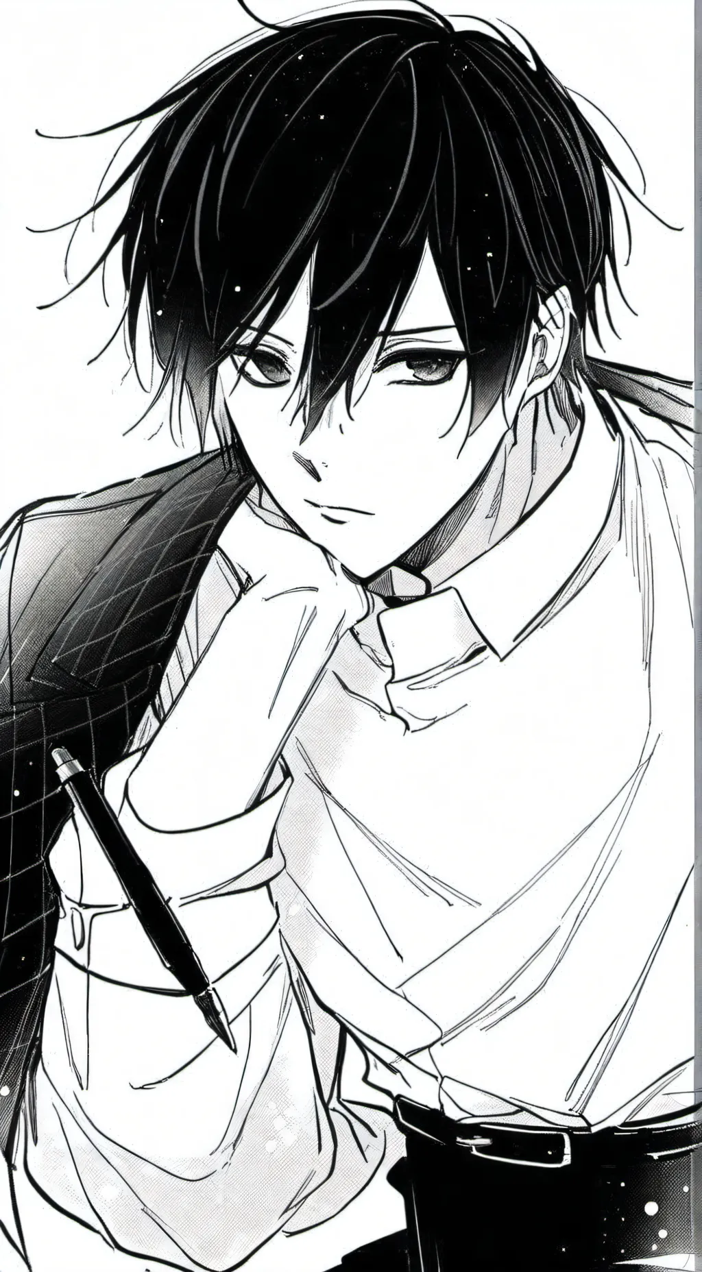 ai character: Giyu We meet again background