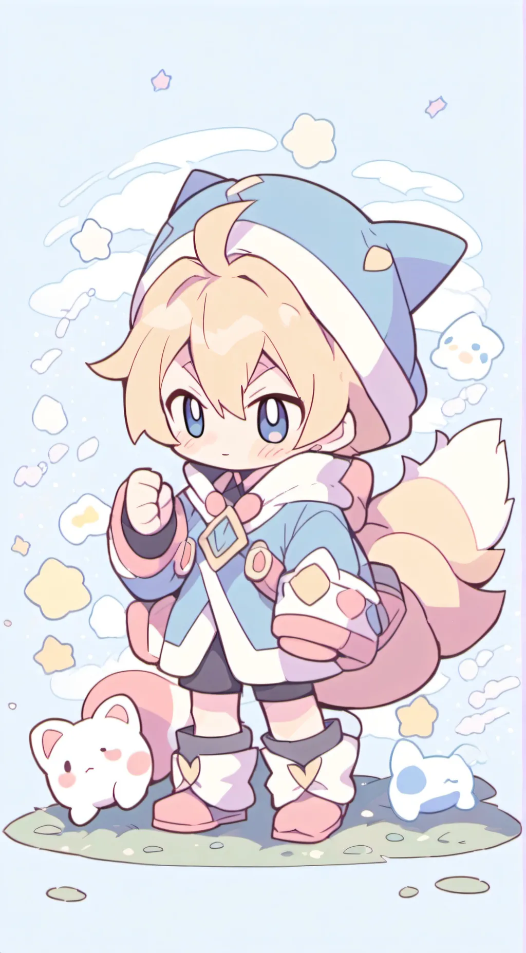 ai character: Lomi background