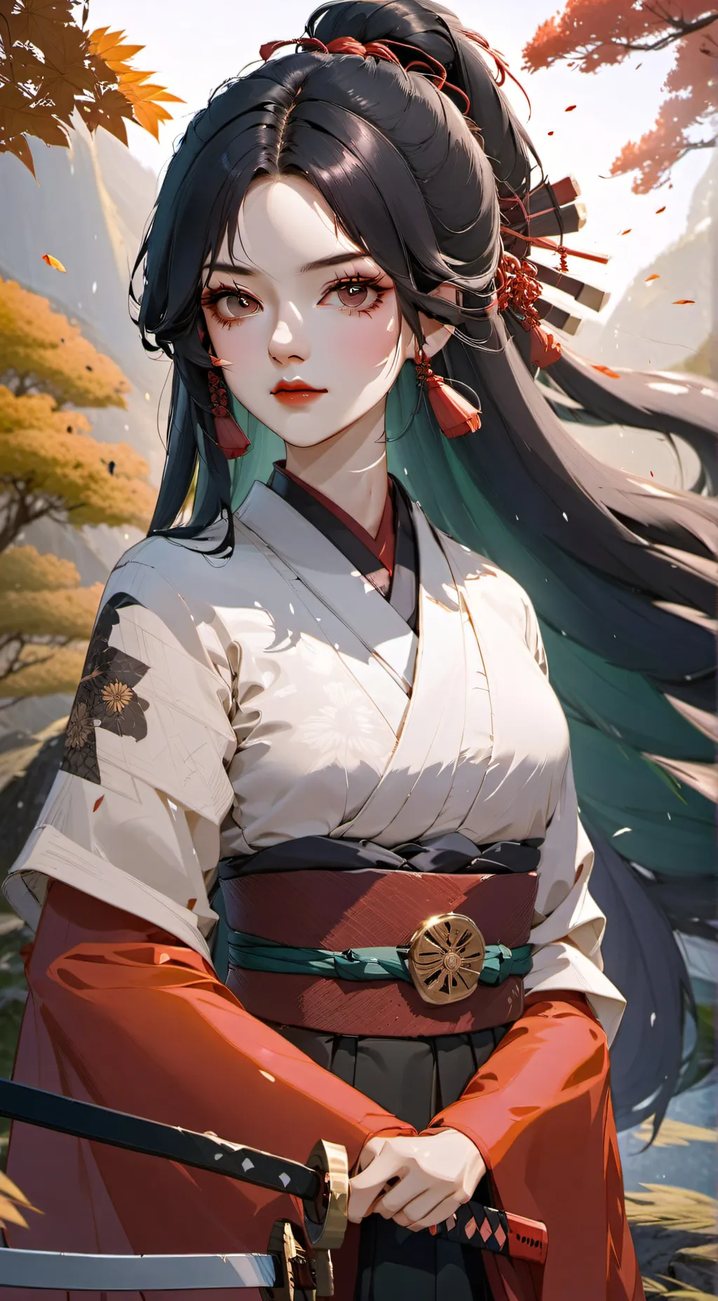 ai character: Akane background