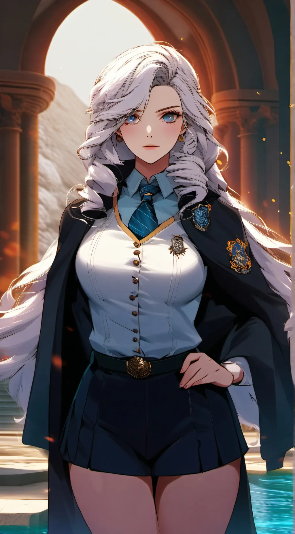 ai character: hogwarts background