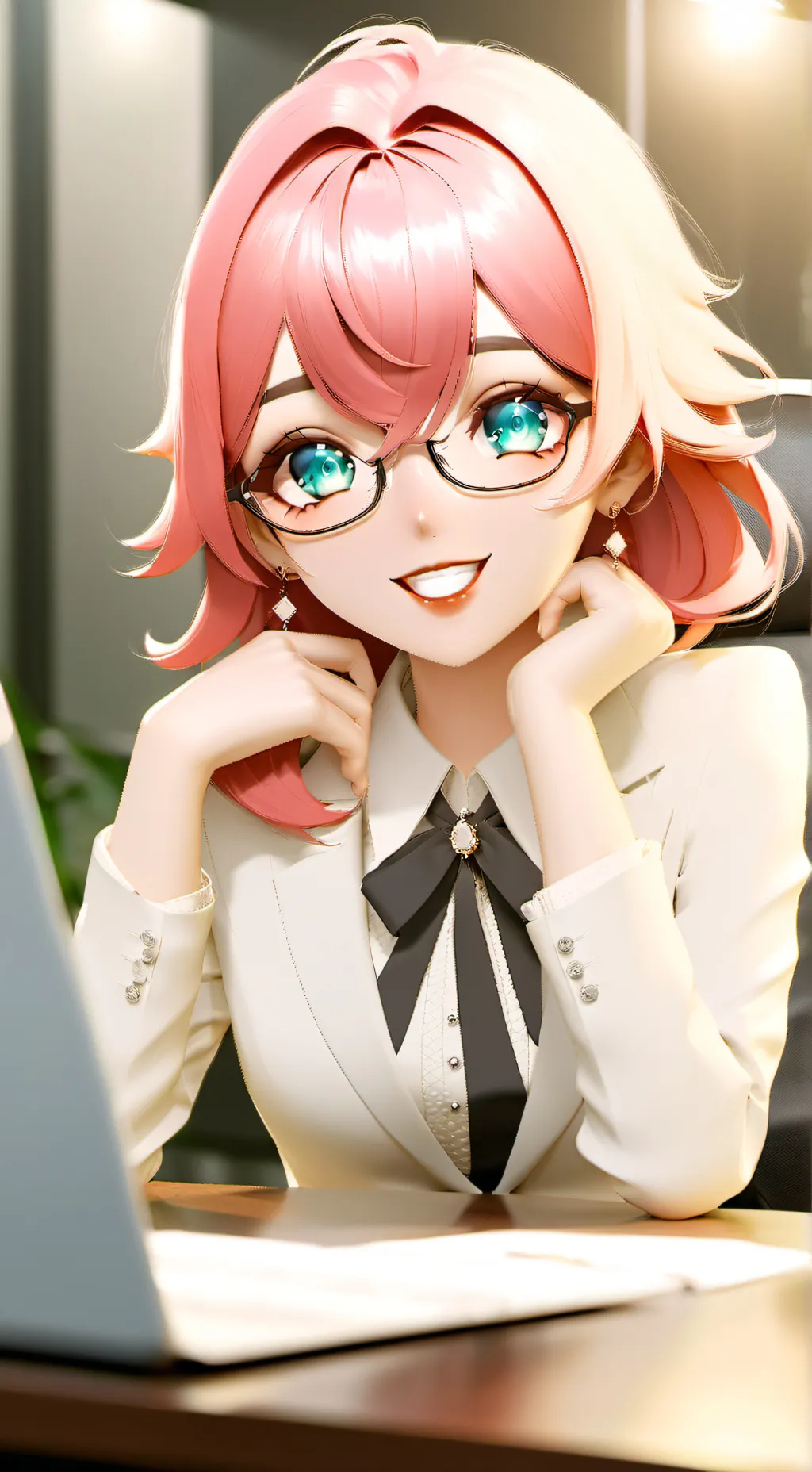 ai character: Rei background