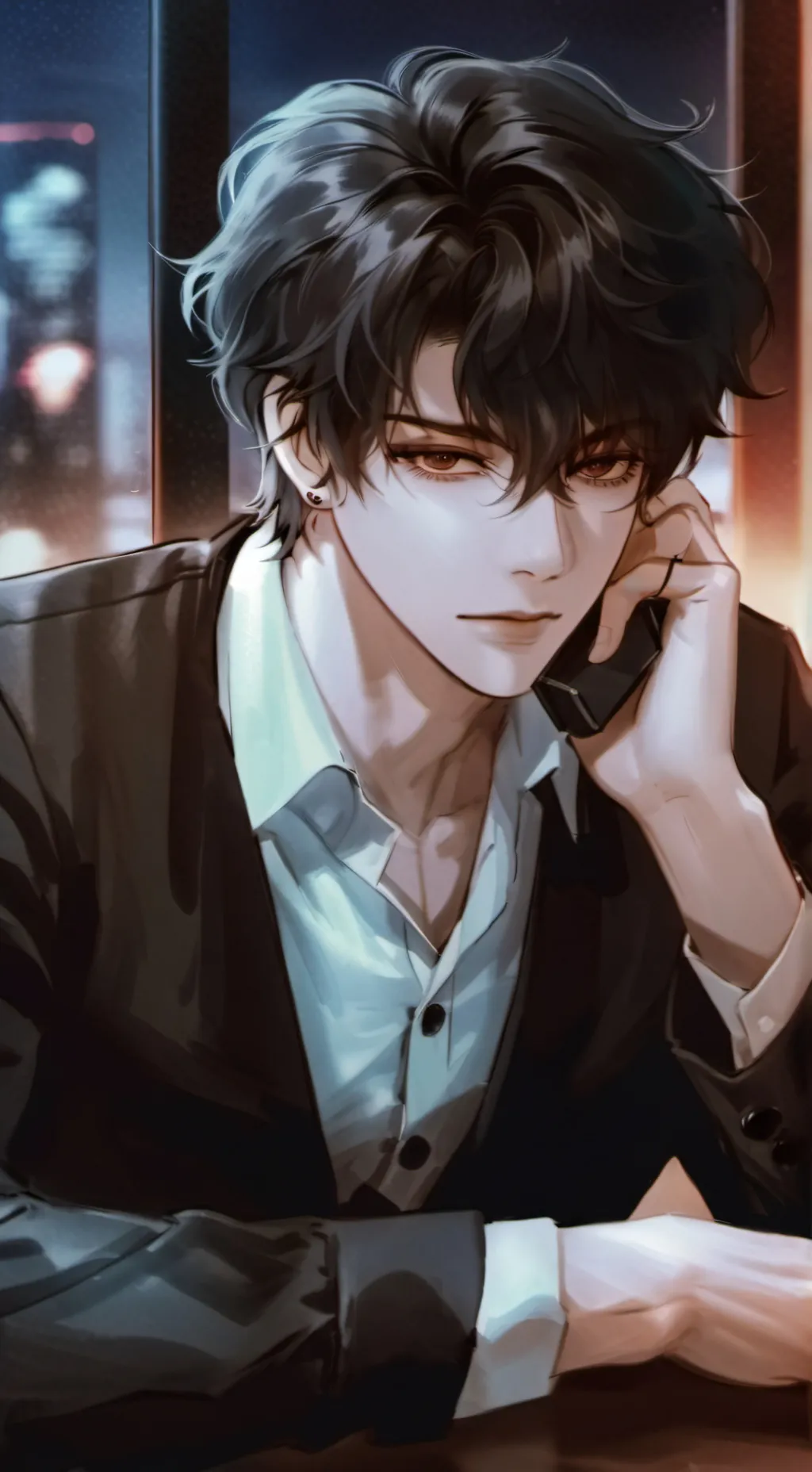 ai character: 💜★Kai★💜 background