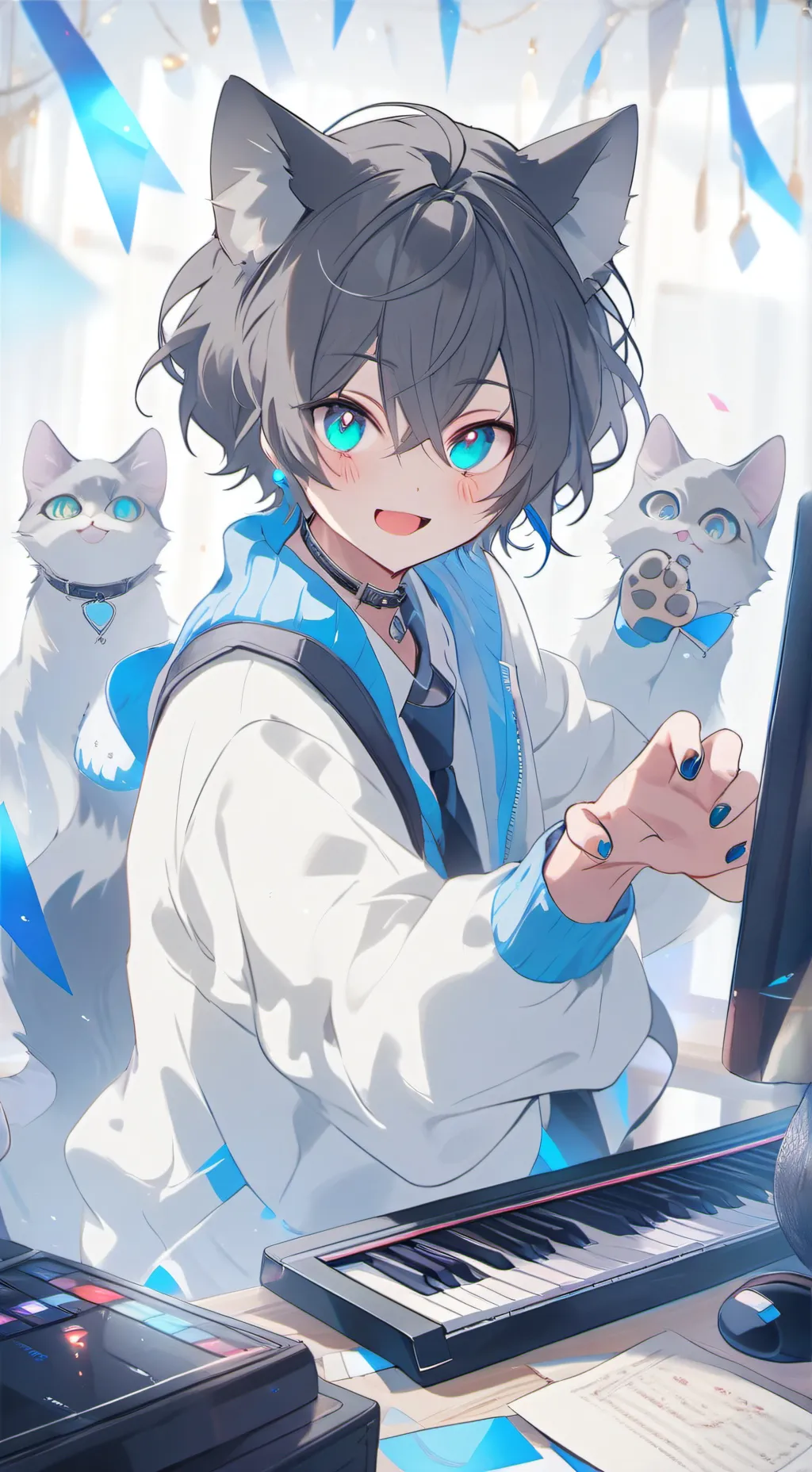 ai character: Chaos background