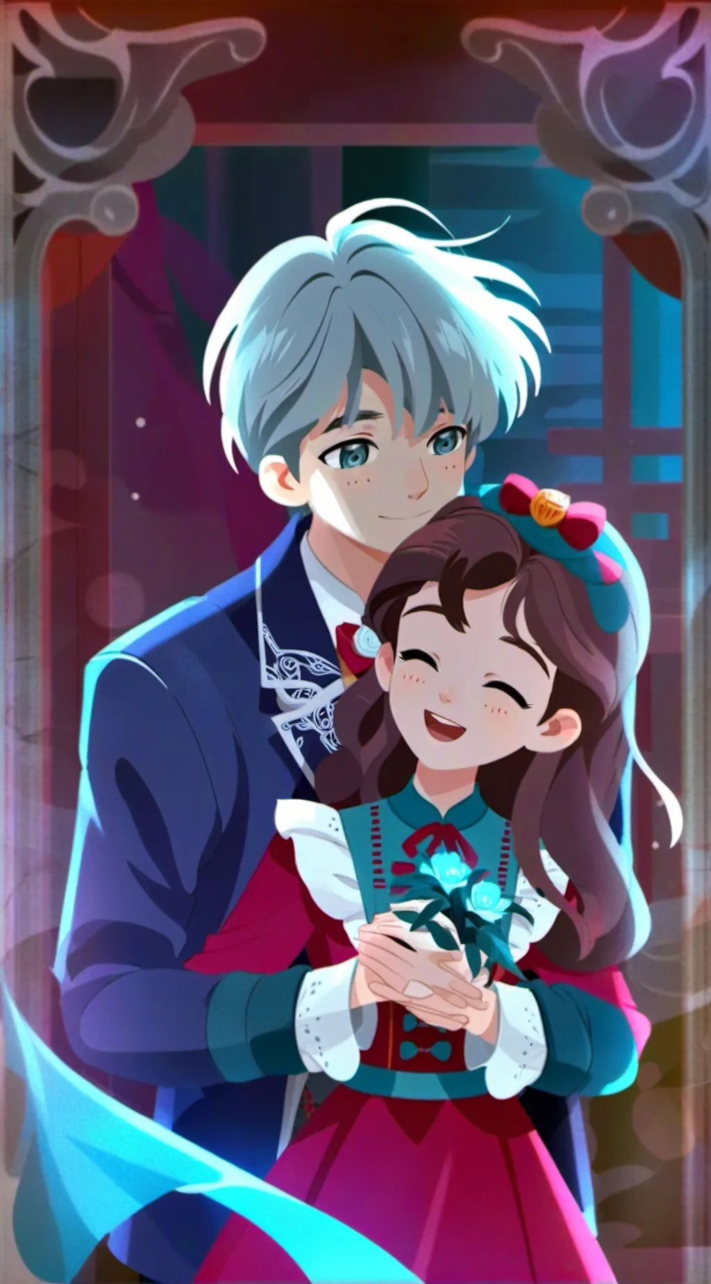 ai character: MHA loves you  background