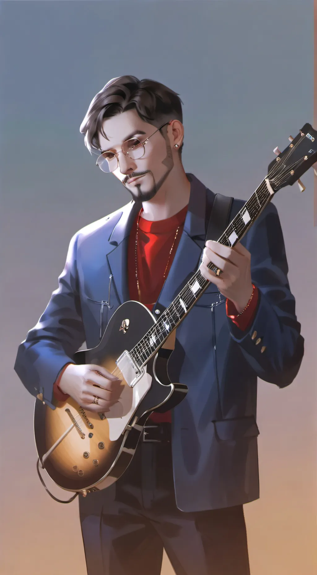 ai character: Toni  background