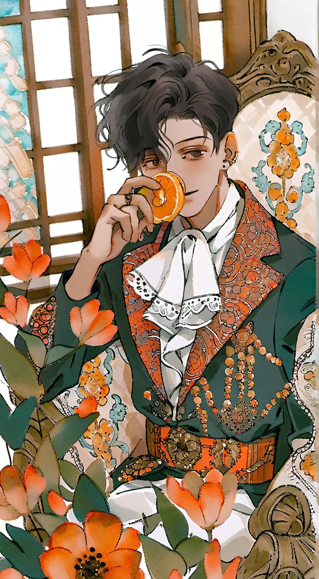 ai character: макс background