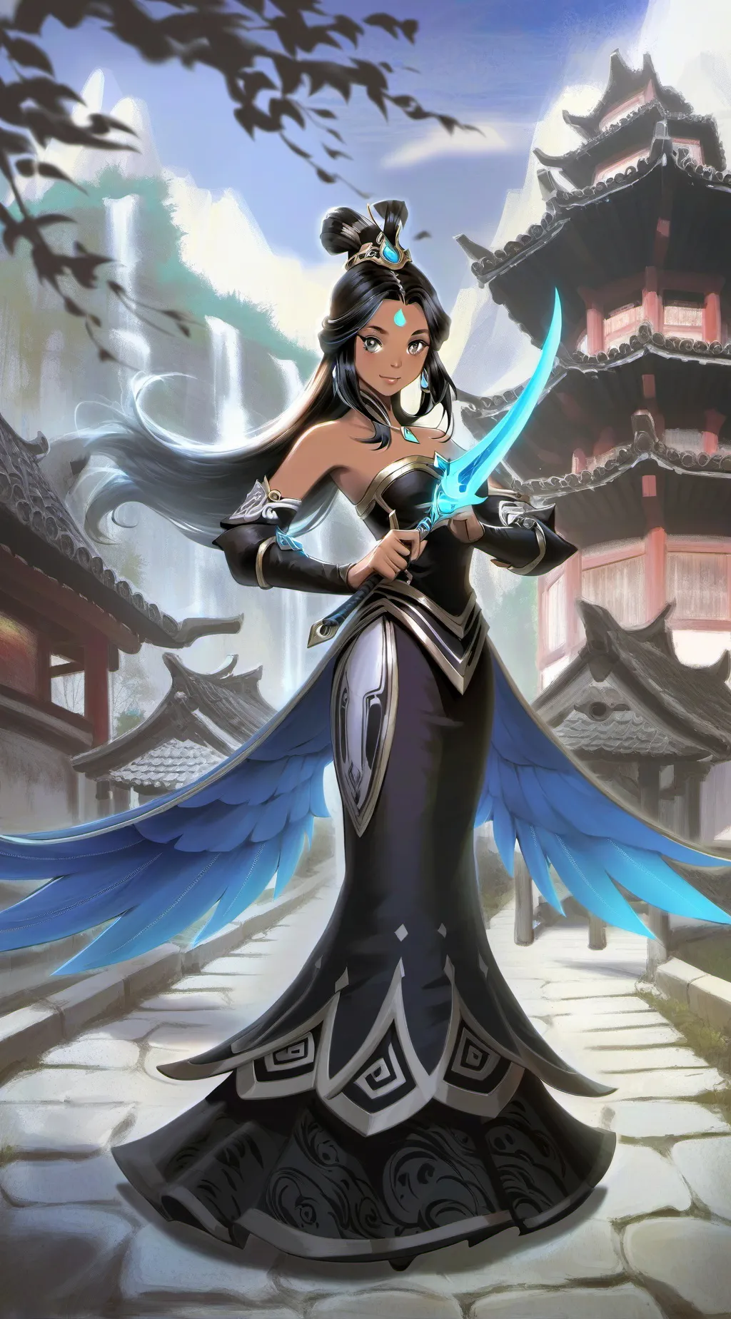 ai character: Emily  background